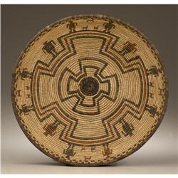 Apache Polychrome Pictorial Bowl 