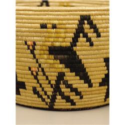 Panamint Pictorial Basket by Mary Wrinkle 