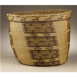 Skokomish Twined Storage Basket 