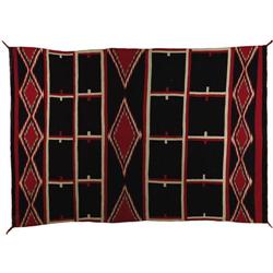 Navajo Hubbell Revival Germantown Moki Serape 