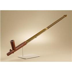 Sioux Pipe Bowl and Stem 