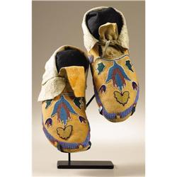 Northern Plains Moccasins / Possibly Fort Peck 