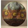 Image 1 : Pueblo Buffalo Rawhide War Shield 