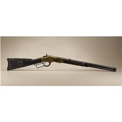 Blackfeet Tacked Winchester Model 66 Saddle Ring 