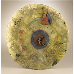 Kiowa Painted Hide War Shield 