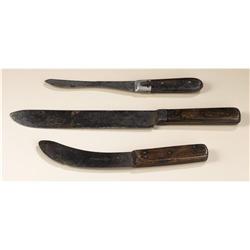 Lot of Three Trade Knives 