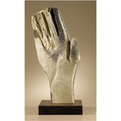 Whalebone Carving of a Hand 