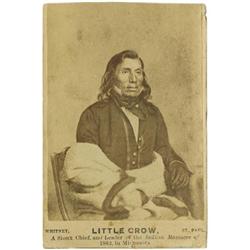 Carte de Visite- a SP of Little Crow 