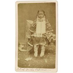 Carte de Visite - SP of Black Teeth's daughter 