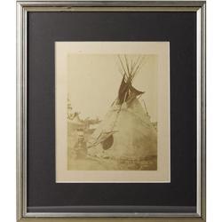 Albumen Photograph of Little Big Mouth of Black 