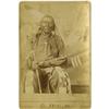 Image 1 : Cabinet Card - Portrait of Long Dog (Sioux) 