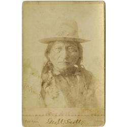 Cabinet Card - a SP of Chief Sitting Bull (Hunkp 