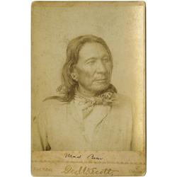 Cabinet Cards (2) - SP of Mad Bear (Sioux) and 