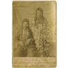 Image 1 : Cabinet Card - SP of Yellow Horn and Wolf, Sioux 