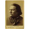 Image 1 : Cabinet Card - SP of Sioux Chief John Grass 