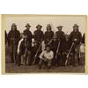 Image 1 : Cabinet Card - Field photo of Cheyenne Scouts 