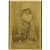 Image 1 : Boudoir Card - Studio portrait of Apache woman 