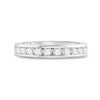 Image 2 : 3/4 CTW Round Diamond Wedding Ring 14kt White Gold - REF-69M3A