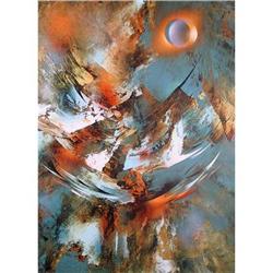 Leonardo Nierman S/N Lithograph with Embossing,#1026489