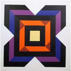 Jules Engel Acrylic Painting on Paper, c. 1970,#1026613