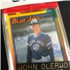 Image 2 : TORONTO BLUE JAYS AUTOGRAPHED CARD LOT (HENKE, OLERUD)