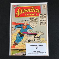 ADVENTURE COMICS #259 (DC COMICS) 1959