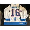 Image 1 : MICHEL GOULET SIGNED NORDIQUES JERSEY (COOL HOCKEY COA)