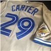 Image 2 : OFFICIAL 1993 JOE CARTER TORONTO MAPLE LEAFS JERSEY WITH WORLD SERIES PATCH