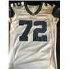 Image 3 : SEATTLE SEAHAWKS GAMES USED JERSEY WITH COA HOLO