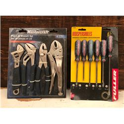 MC / FULLER WRENCH - PLIERS - SCREWDRIVERS SET - NEW