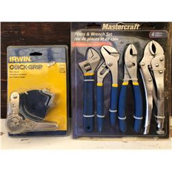 MC / IRWIN BAND CLAMP & PLIER / WRENCH SET - NEW
