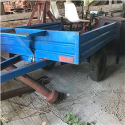 SINGLE AXLE UTILITY DUMP TRAILER