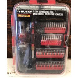 HUSKY 52 PCS SCREWDRIVER SET - NEW