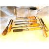 Image 1 : VINTAGE WOOD CHISELS / SAW