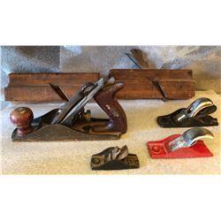 VINTAGE TOOLS - 5 X HAND PLANES