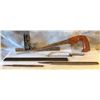 Image 1 : VINTAGE HAND TOOLS -  6 X FILES / SAWS / LEVEL