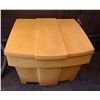 Image 1 : SAND AND SALT ROAD SIDE BOX - HEAVY PLASTIC CONSTRUCTION