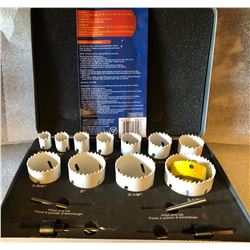 MASTERCRAFT HOLE SAW KIT - AS NEW