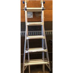21' WIDE BASE, HEAVY DUTY EXT LADDER