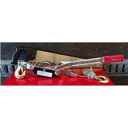 2 TON COME-A-LONG & COMPOSITE HAND SAW