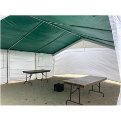 WHITE PARTY TENT - USED ONCE
