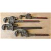 Image 1 : SET OF 4 WALWORTH PIPE WRENCHES