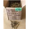 Image 1 : BOX LOT 3" HEX SCREWS
