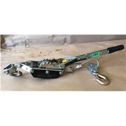 COME-A-LONG PLUS 12' OF CHAIN