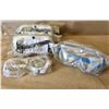 Image 1 : 4 X SAFETY GOGGLES - AS NEW