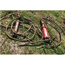 2 X HYD CYLINDERS