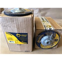 LOT OF 20 5" GRINDING WHEELS