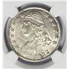 Image 2 : 1832 Capped Bust Half Dollar 50C NGC AU55