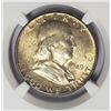 Image 2 : 1949 50C Franklin Half Dollar NGC MS62