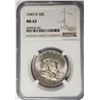 Image 1 : 1949-D 50C Franklin Half Dollar NGC MS63